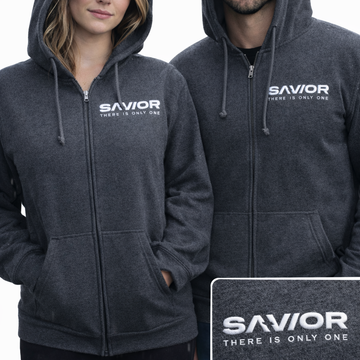 SAVIOR Full Zip Hoodie – The Savior Brand