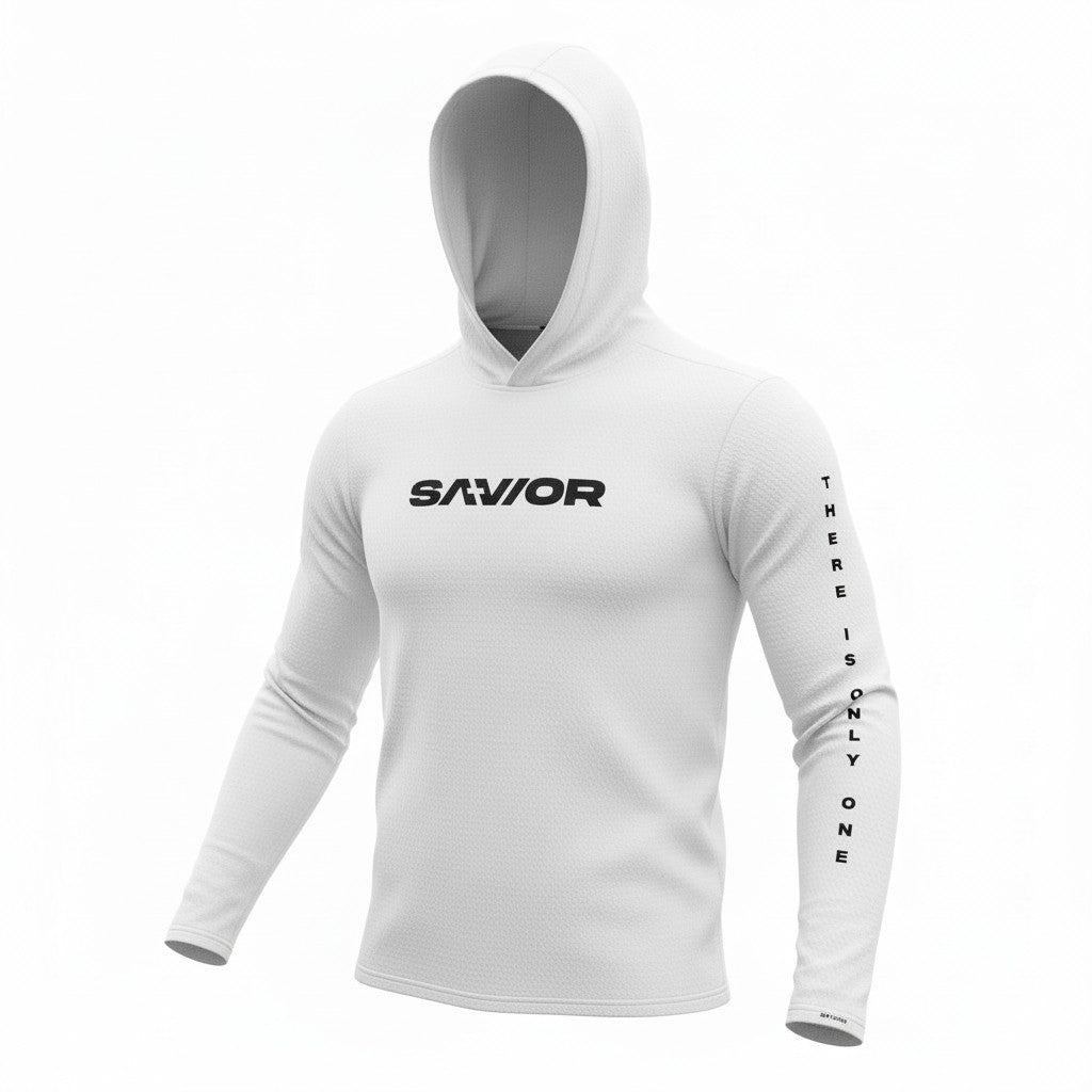 SAVIOR Illusion Mesh Performance Hoodie – The Savior Brand