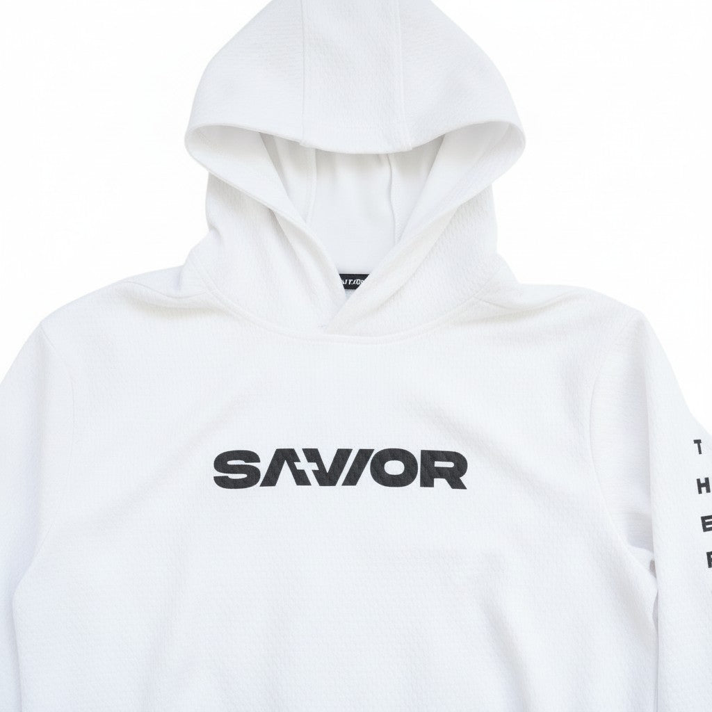 SAVIOR Illusion Mesh Performance Hoodie – The Savior Brand