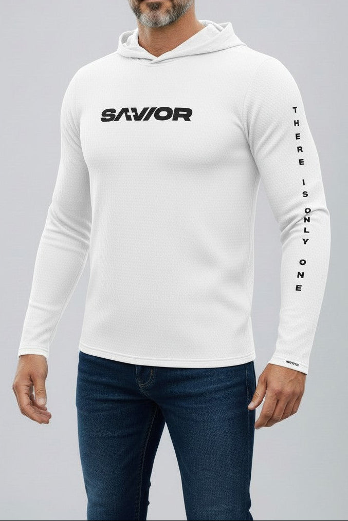 SAVIOR Illusion Mesh Performance Hoodie – The Savior Brand